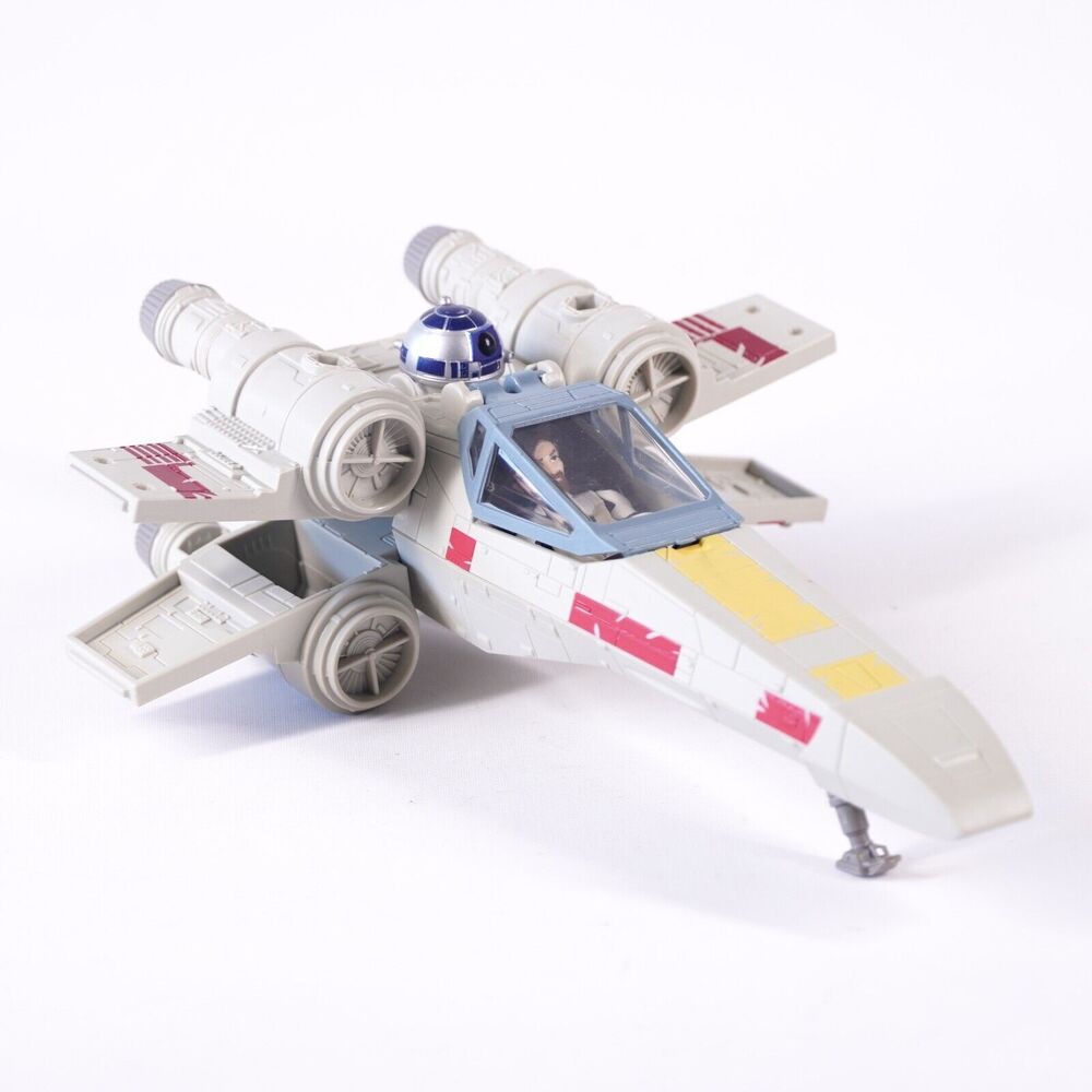 Star Wars Jedi X-Wing Fighter 8" Jet Plane Toy w/ Action Figure Hasbro 2020